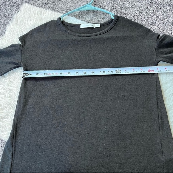 Rag & Bone black cold shoulder tee size xs - Picture 8 of 8